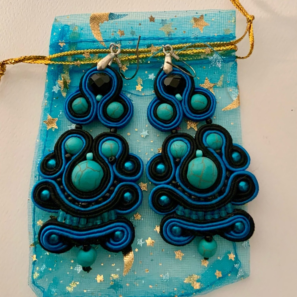 SOUTACHE…earrings - Picture 6 of 6